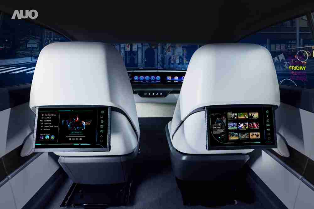 财神娱乐新一代Smart Cockpit 2024，，以Micro LED先进显示技术优势，，，，创建〝可卷式后座娱乐显示器〞，，，仅在互动时才显示出所需画面及信息，，，扩充更丰富的娱乐和交互信息服务，，，获国际奖项荣耀